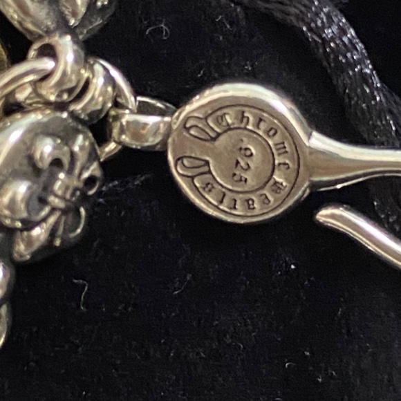 Chrome Hearts Cross Chain Sterling Silver Pendant Necklace - Picture 4 of 6